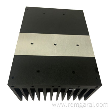 custom anodized extrusion aluminum 6063 heatsink